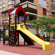 Children's street complexes and sliders